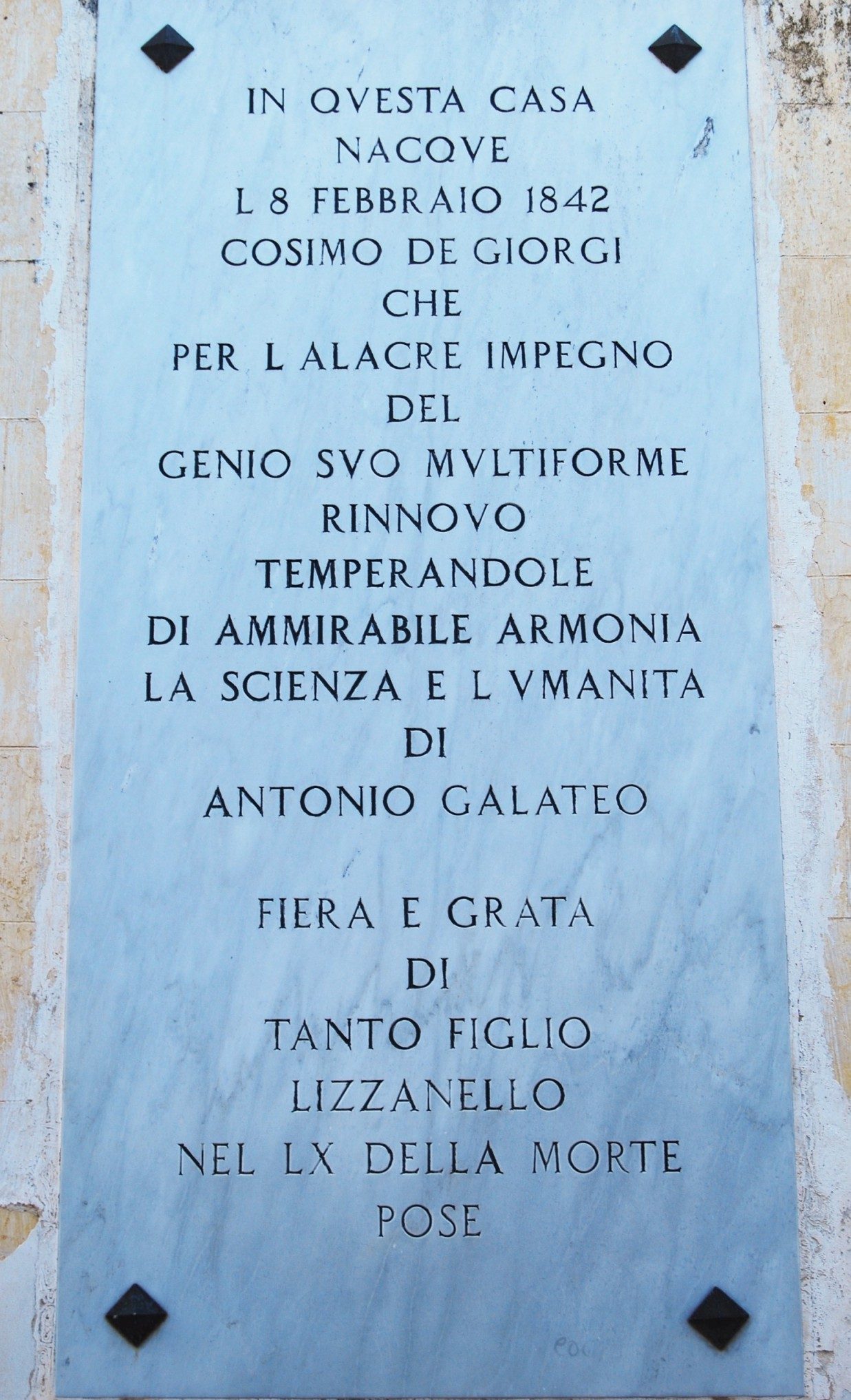 Cosimo De Giorgi's birthplace 3.jpg